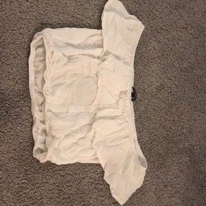 A white croptop